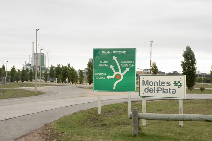 Acceso a Montes del Plata (archivo, marzo de 2022). · Foto: Ignacio Dotti