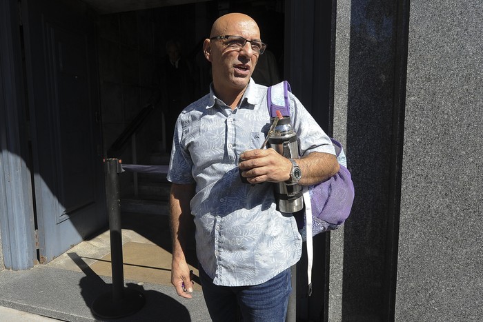 Marcelo Abdala en el Ministerio de Trabajo y Seguridad Social en Montevideo (archivo). · Foto: Federico Gutiérrez