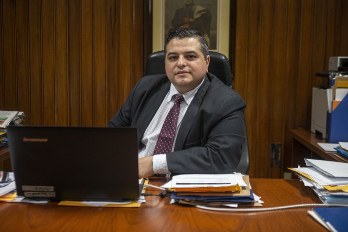 Luis Calabria (archivo, abril de 2022). · Foto: Ernesto Ryan