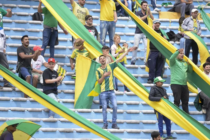 Hinchada de Cerrito (archivo). · Foto: Alessandro Maradei