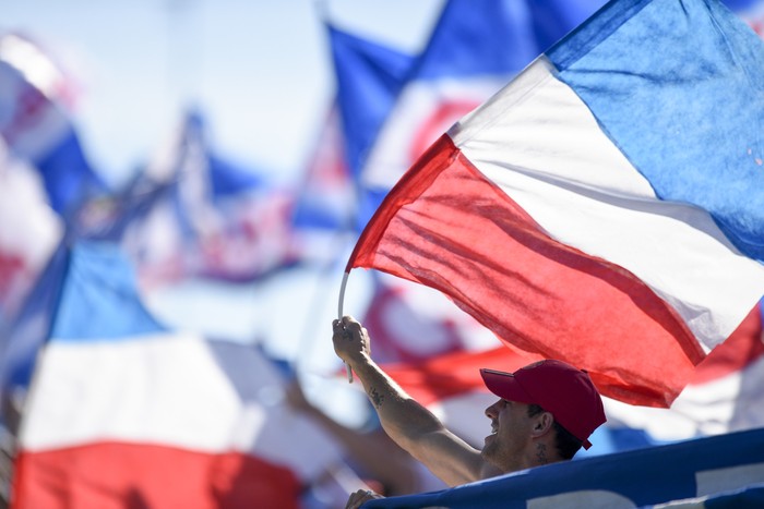 Hinchada de Nacional en el estadio Parque Abraham Paladino (archivo). · Foto: Fernando Morán