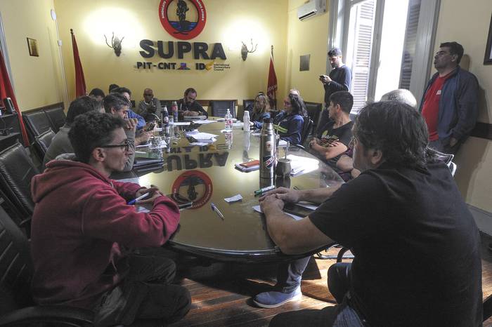 Reunión del Secretariado Ejecutivo del Supra (archivo, mayo de 2022). · Foto: Federico Gutiérrez