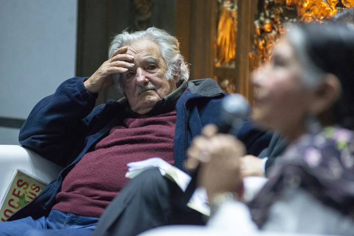 José Mujica (archivo, mayo de 2022). · Foto: Alessandro Maradei