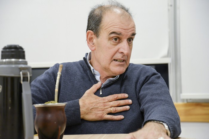 Óscar de los Santos (archivo, mayo de 2022). · Foto: Natalia Ayala