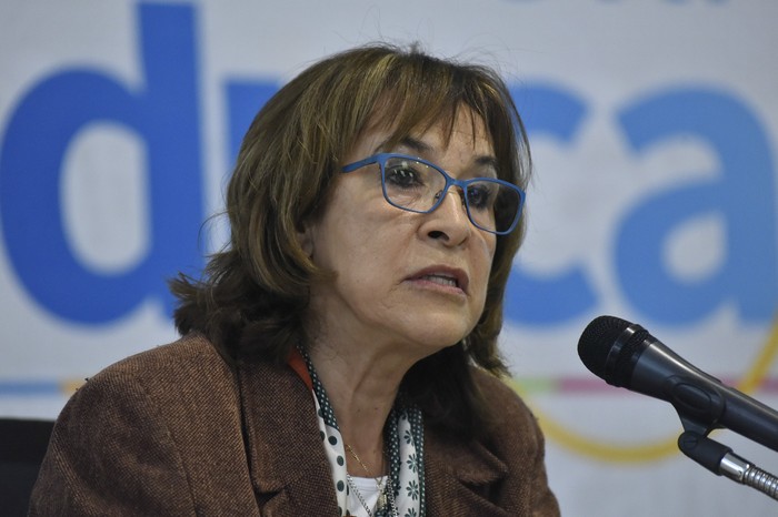 Olga de las Heras (archivo, junio de 2022). · Foto: Federico Gutiérrez