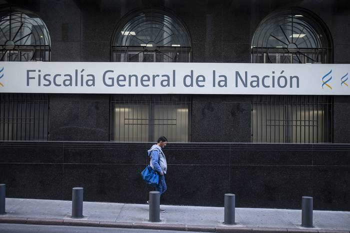 Fiscalía General de la Nación, en la Ciudad Vieja, en Montevideo (archivo, junio de 2022). · Foto: Ernesto Ryan