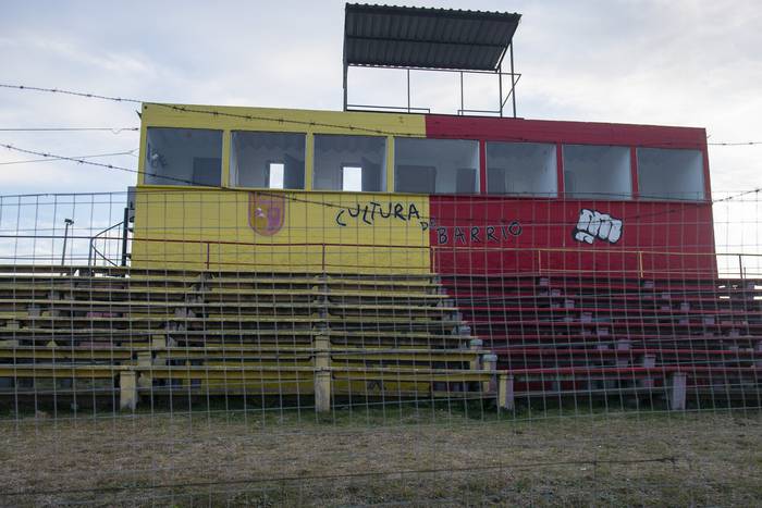 Estadio Obdulio Varela, en el barrio Parque Guaraní, en Montevideo (archivo, junio de 2022). · Foto: Alessandro Maradei
