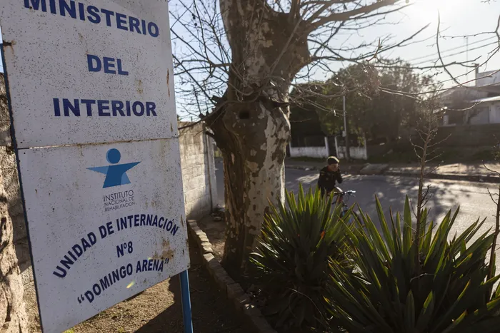 La Unidad de Internación Nº 8 "Domingo Arena" en Montevideo. Foto: Ernesto Ryan (archivo, julio de 2022)