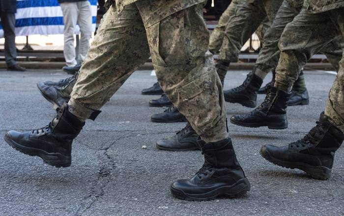 Desfile cívico-militar por la Jura de la Constitución, el 18 de julio de 2022. · Foto: Alessandro Maradei