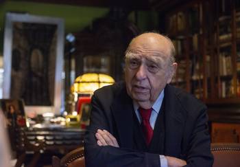 Julio María Sanguinetti (archivo, julio de 2022). · Foto: Alessandro Maradei