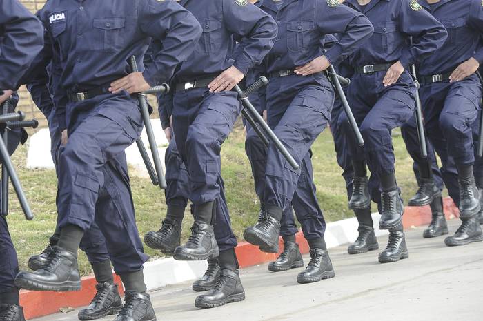 Policías del Instituto Nacional de Rehabilitación. (archivo, julio de 2021) · Foto: Federico Gutiérrez