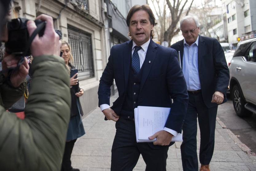 20220913 Luis Alberto Lacalle y Rodolfo Saldain