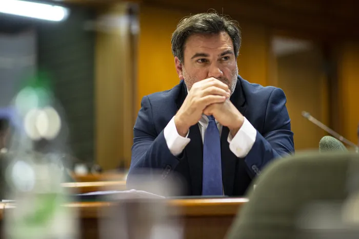 Mario Colman, presidente de la Comsión Constitución y Legislación (Archivo, agosto de 2020) · Foto: Ernesto Ryan