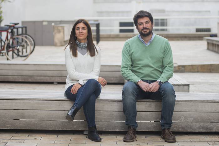 Verónica Pérez y Rafael Piñeiro. · Foto: Alessandro Maradei