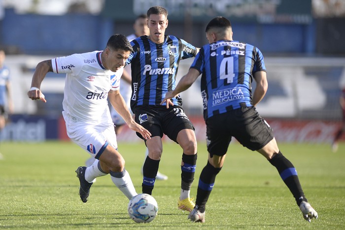 Final del Campeonato de Fútbol Uruguayo en Montevideo, Uruguay