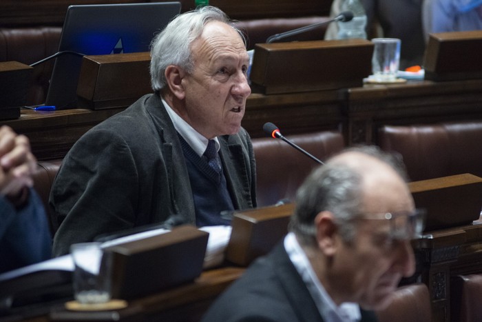 Constante Mendiondo en el Parlamento (archivo, 2022). · Foto: Alessandro Maradei