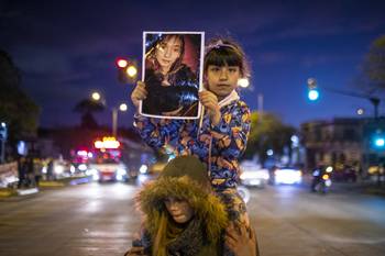 Vecinos del barrio Marconi se manifiestan contra la inseguridad (archivo, agosto de 2022). · Foto: Ernesto Ryan