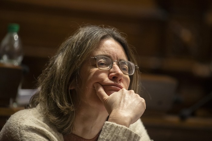 Nibia Reisch en la Cámara de Representantes (archivo, 2022). · Foto: Ernesto Ryan