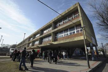 Liceo 26, Líber Falco, en Montevideo (archivo). · Foto: Federico Gutiérrez