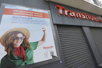 Fachada de la agencia de viajes Transhotel (archivo, agosto de 2022). · Foto: Federico Gutiérrez
