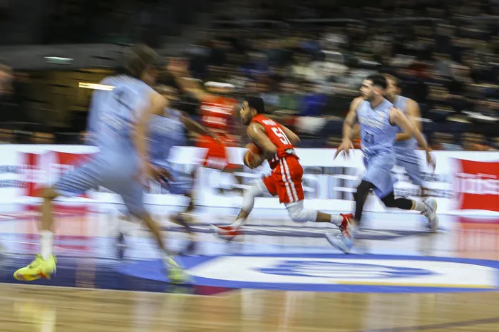 Uruguay - Puerto Rico, en el Antel Arena. (Archivo, agosto de 2022) · Foto: Ernesto Ryan
