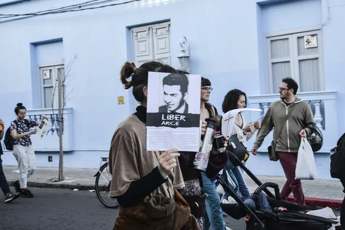 Marcha por el Día de los Mártires Estudiantiles, en Maldonado (archivo, 2022). · Foto: Natalia Ayala