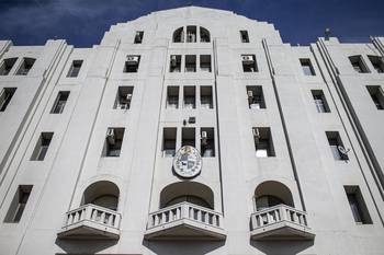 Edificio de la Aduana en el puerto de Montevideo. · Foto: Ernesto Ryan