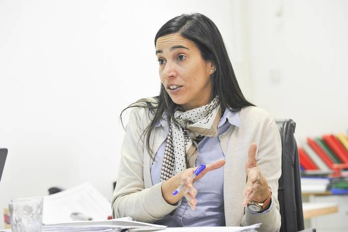 Natalia Argenzio (archivo, octubre de 2022). · Foto: Federico Gutiérrez