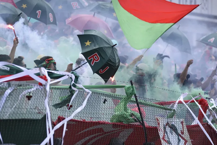 Hinchada de Rampla Juniors (archivo). · Foto: Alessandro Maradei