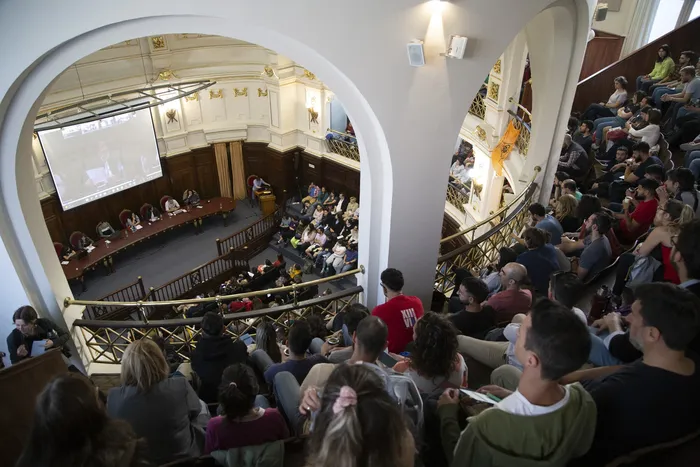 Paraninfo de la Universidad (archivo, 2022). · Foto: Camilo dos Santos