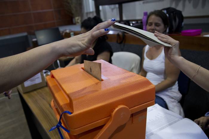 Elecciones Universitarias. (archivo, noviembre de 2022) · Foto: Camilo dos Santos