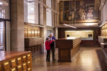 Biblioteca Nacional, en Montevideo (archivo). · Foto: Martín Varela Umpiérrez