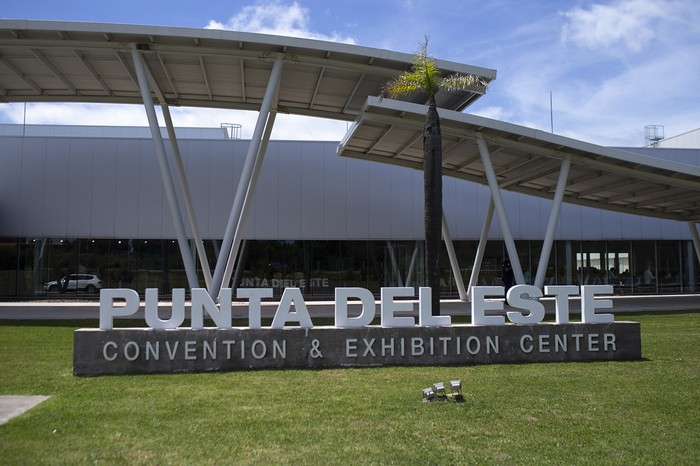 Centro de convenciones de Punta del Este (archivo, noviembre de 2022). · Foto: Natalia Ayala