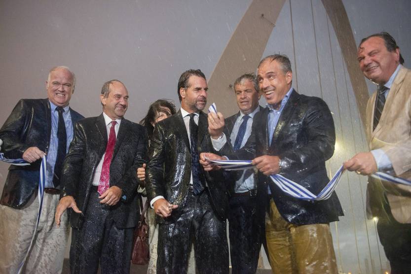 Inauguración viaducto Puerto de Montevideo