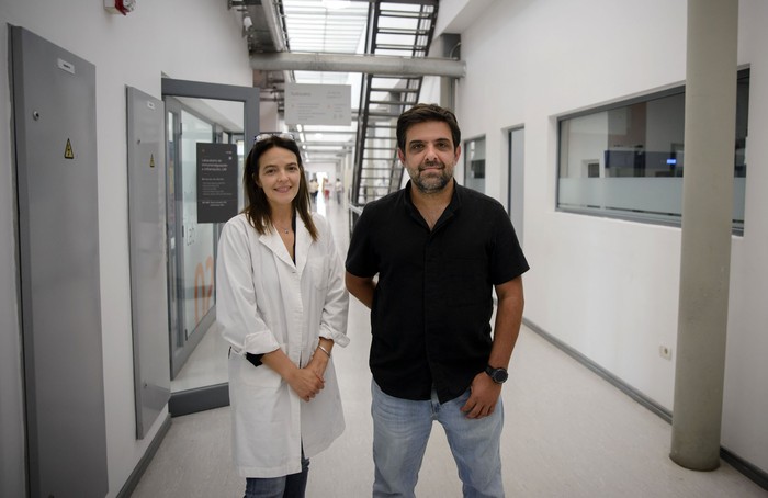 Carlos Escande y Karina Cal. · Foto: Mara Quintero