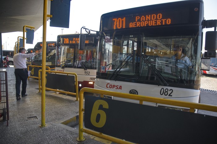 Terminal Baltasar Brum, en Montevideo (archivo). · Foto: Mara Quintero