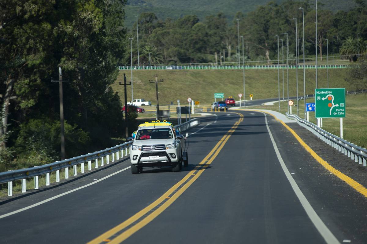 MTOP modificó circulación en ruta Interbalnearia a la altura del balneario  Solís | la diaria | Uruguay