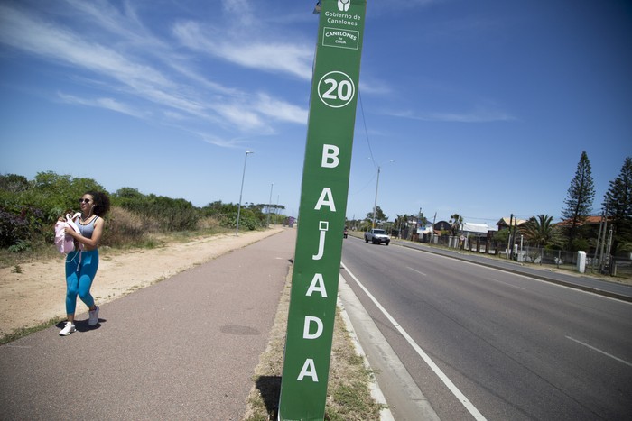 Rambla de Solymar, el 6 de enero. · Foto: Camilo dos Santos