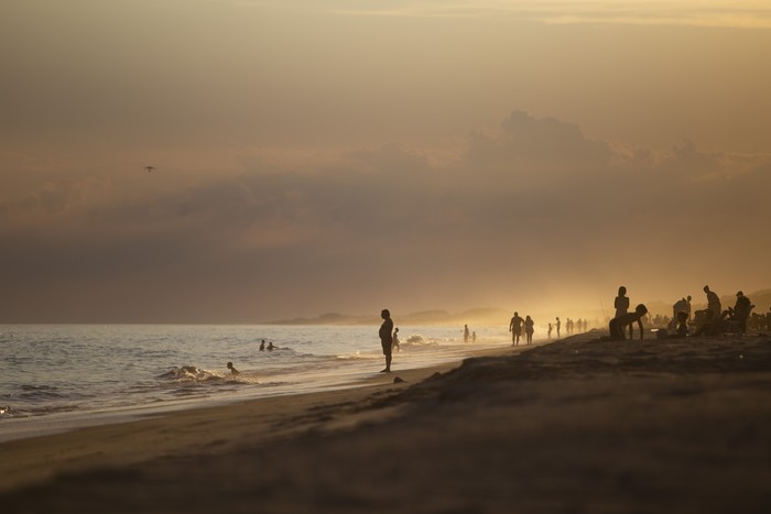 Playa de El Pinar (archivo, enero de 2023). · Foto: Camilo dos Santos