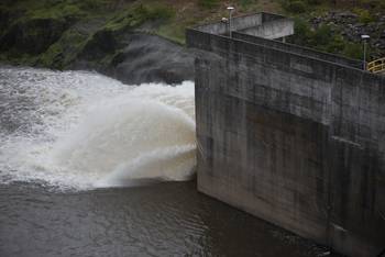 Represa de Paso Severino (archivo, marzo de 2023). · Foto: Alessandro Maradei