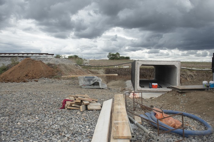 Obras del Ferrocarril Central (archivo, marzo de 2023). · Foto: Alessandro Maradei