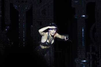 Lali Espósito, en Montevideo (archivo, 2023). · Foto: Rodrigo Viera Amaral