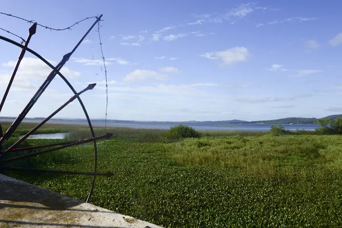 Represa de Laguna del Sauce. (Archivo, marzo de 2023) · Foto: Natalia Ayala