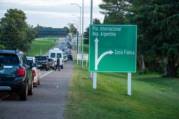Puente Internacional Libertador Gral. San Martín (archivo). · Foto: Ignacio Dotti