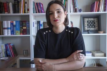 Lucía Fernández. (archivo, abril de 2023) · Foto: Ernesto Ryan