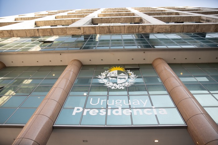 Torre Ejecutiva, en Montevideo. · Foto: Mara Quintero