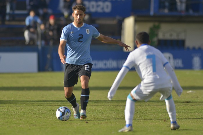 Sebastián Boselli, durante un amistoso frente a Honduras (archivo, mayo de 2023). · Foto: Alessandro Maradei