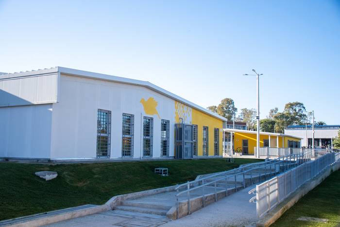 Edificio donde se instalará la Udelar en Colonia del Sacramento (archivo, mayo de 2023). · Foto: Ignacio Dotti