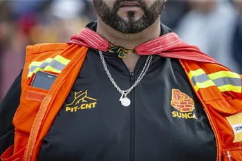 Votaciones del Sunca en una obra en Pocitos, el 25 de marzo. · Foto: Alessandro Maradei