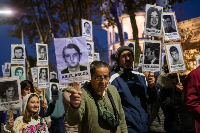 Marcha del Silencio en Colonia del Sacramento (archivo). · Foto: Ignacio Dotti